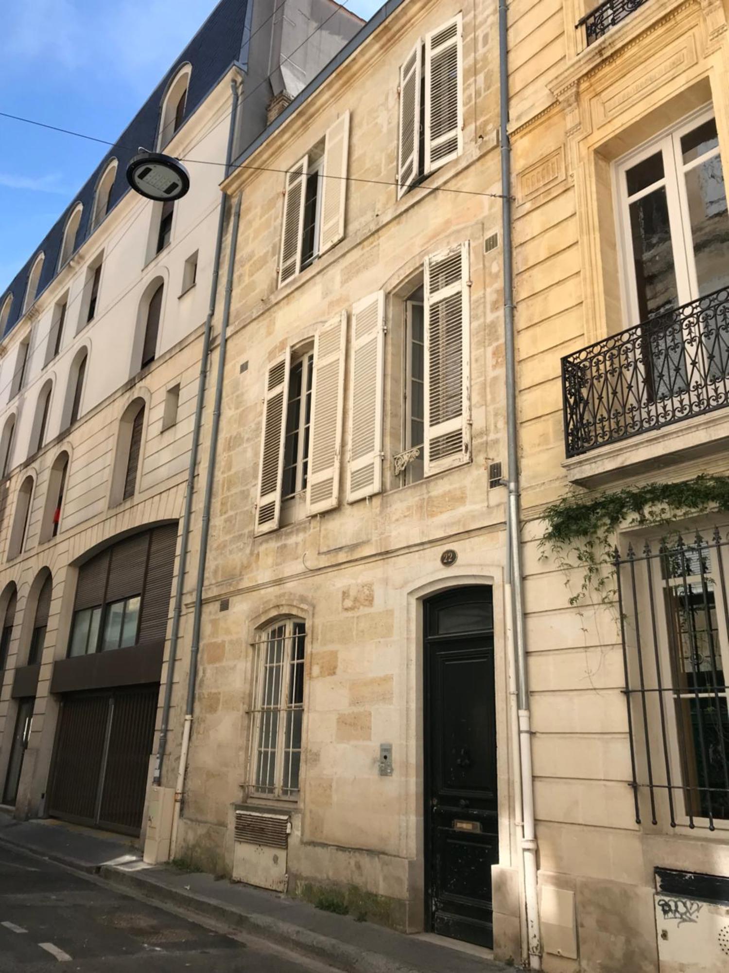 Studio De 30 M2 Dans Le Triangle D'Or De Bordeaux Dış mekan fotoğraf